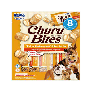 Churu Snacks Bites de Frango para cães – Multipack 8